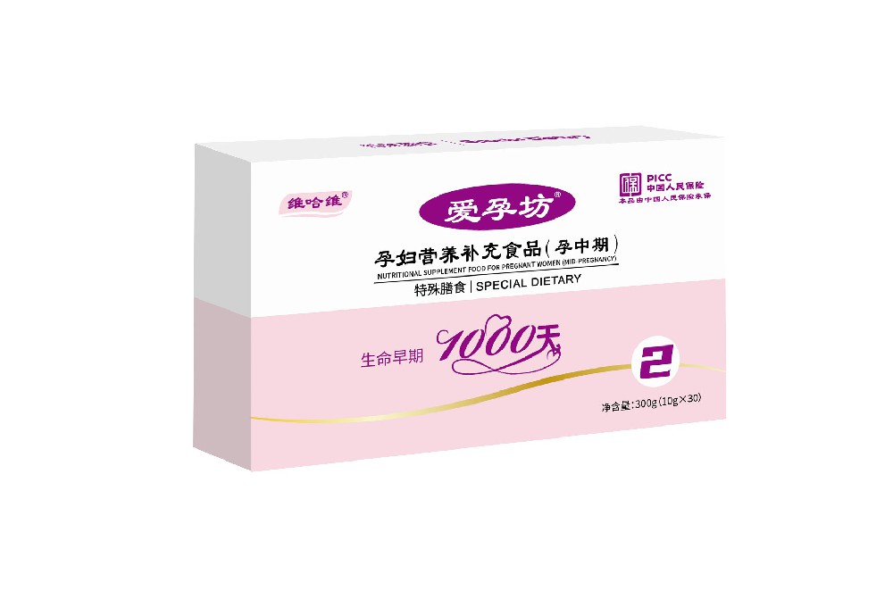 愛(ài)孕坊?孕婦營(yíng)養(yǎng)補(bǔ)充食品（孕中期）